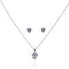 Sterling 925 Silver Pendant Set