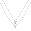 Royal Crown 925 Silver Pendant Necklace