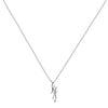 Twilight Curve 925 Silver Abstract Pendant Necklace