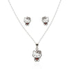 Sterling 925 Silver Pendant Set