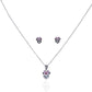 Sterling 925 Silver Pendant Set