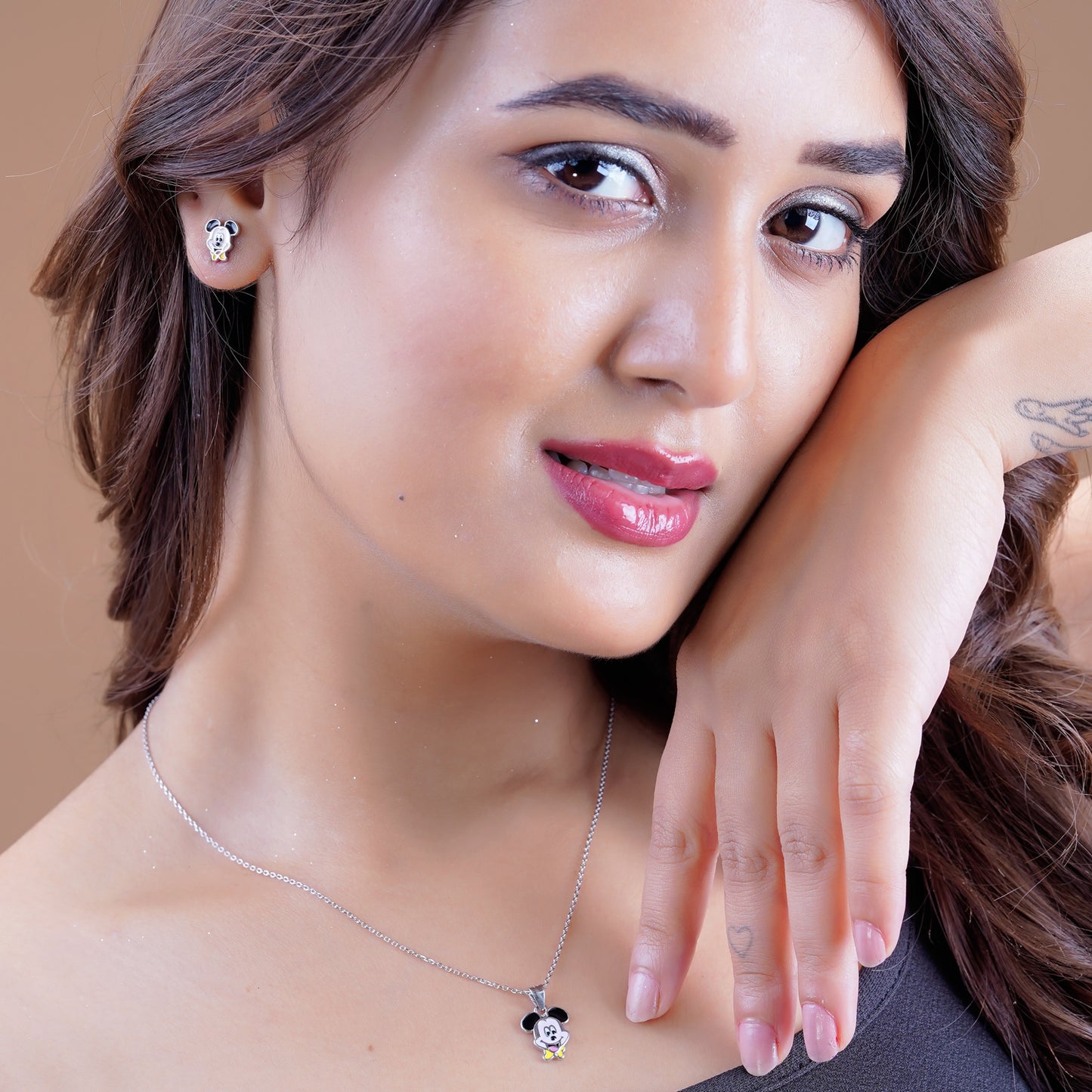 Mickey Mouse Pendant Set