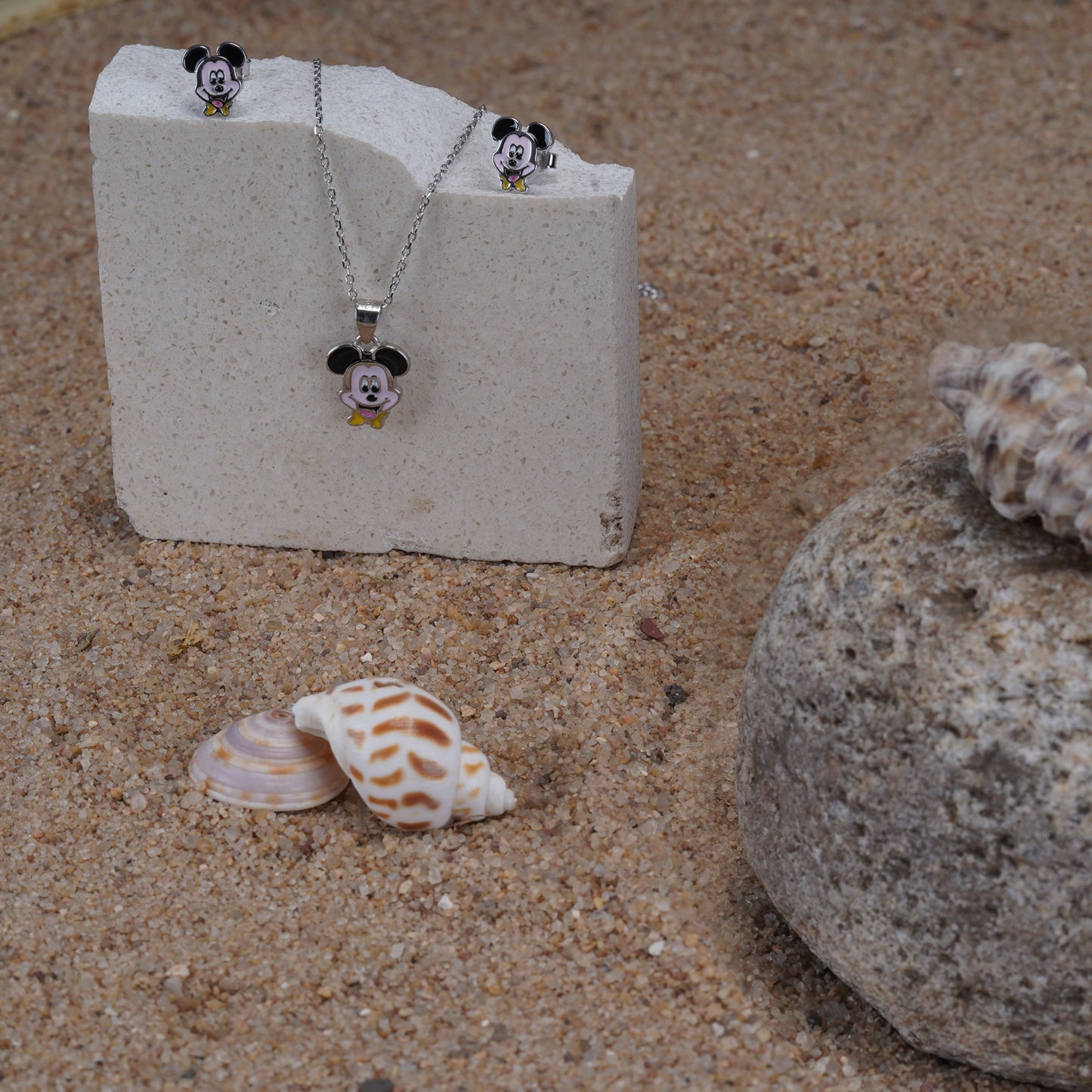 Mickey Mouse Pendant Set