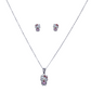 Sterling 925 Silver Pendant Set