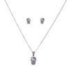 Sterling 925 Silver Pendant Set